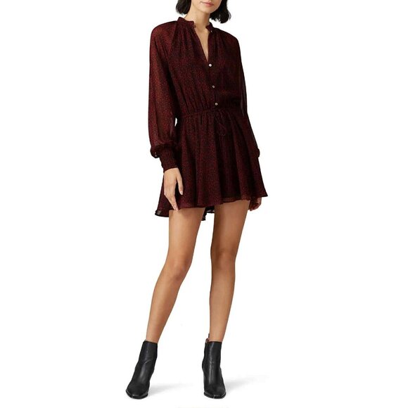 Cleobella Size Medium Dress Tiered Mini Long Sleeve - Picture 1 of 10